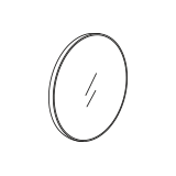 Round mirror 120