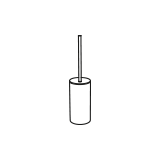 Floor-standing toilet brush holder